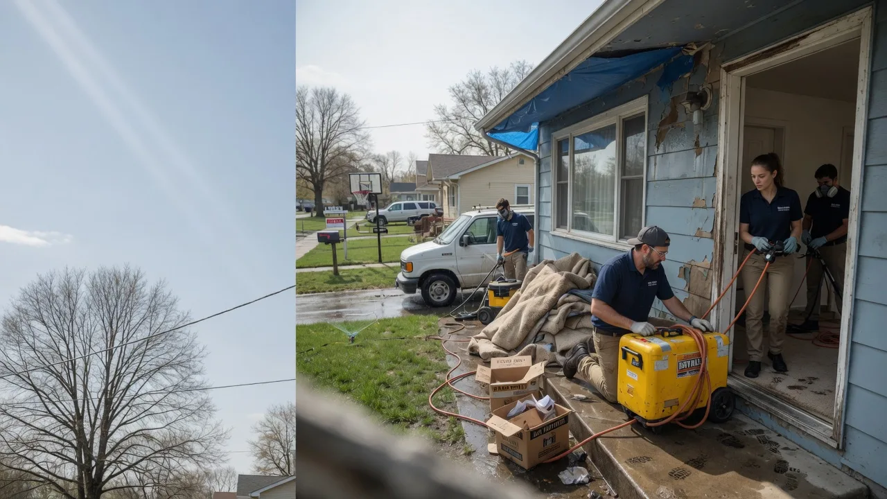 Basement Flood Cleanup in Clarington, PA near me